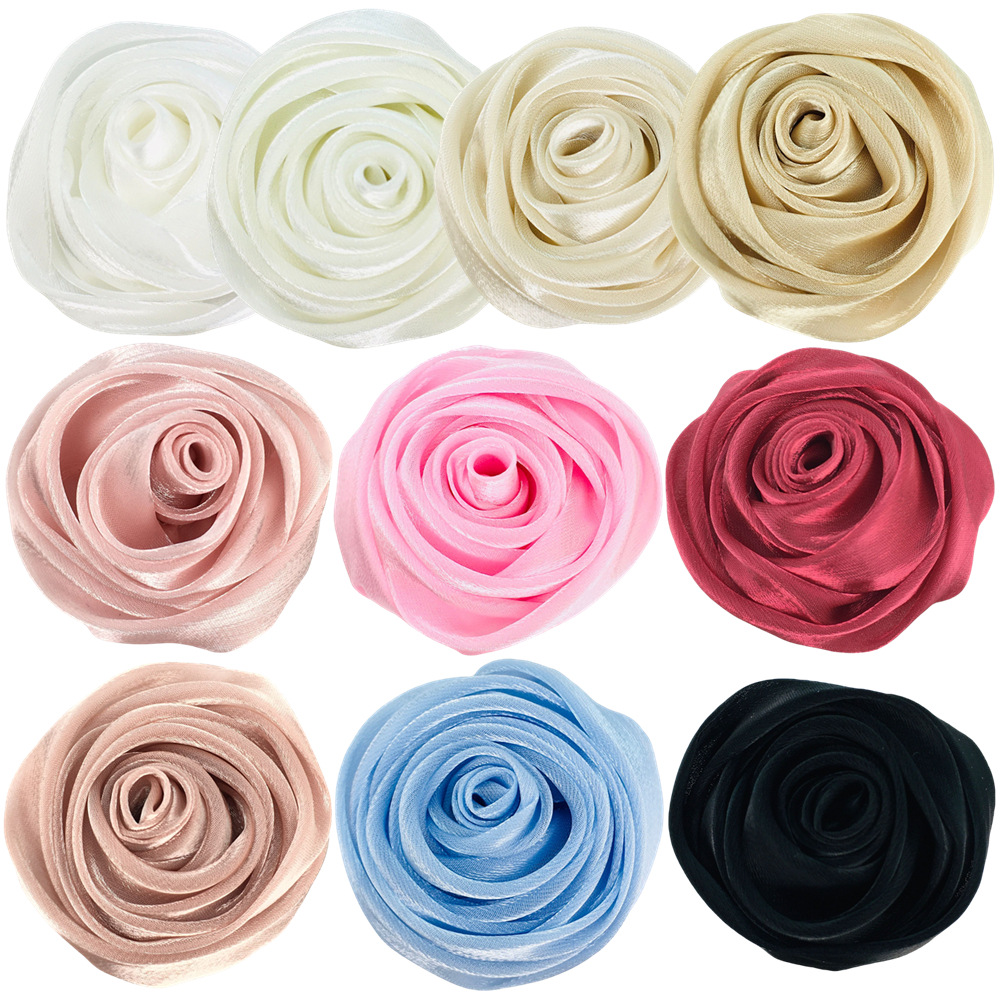 5 см лилия, атласный цветок, 3 см, ручная работа, корсаж, аксессуары для одежды, цветок для сумки, украшения