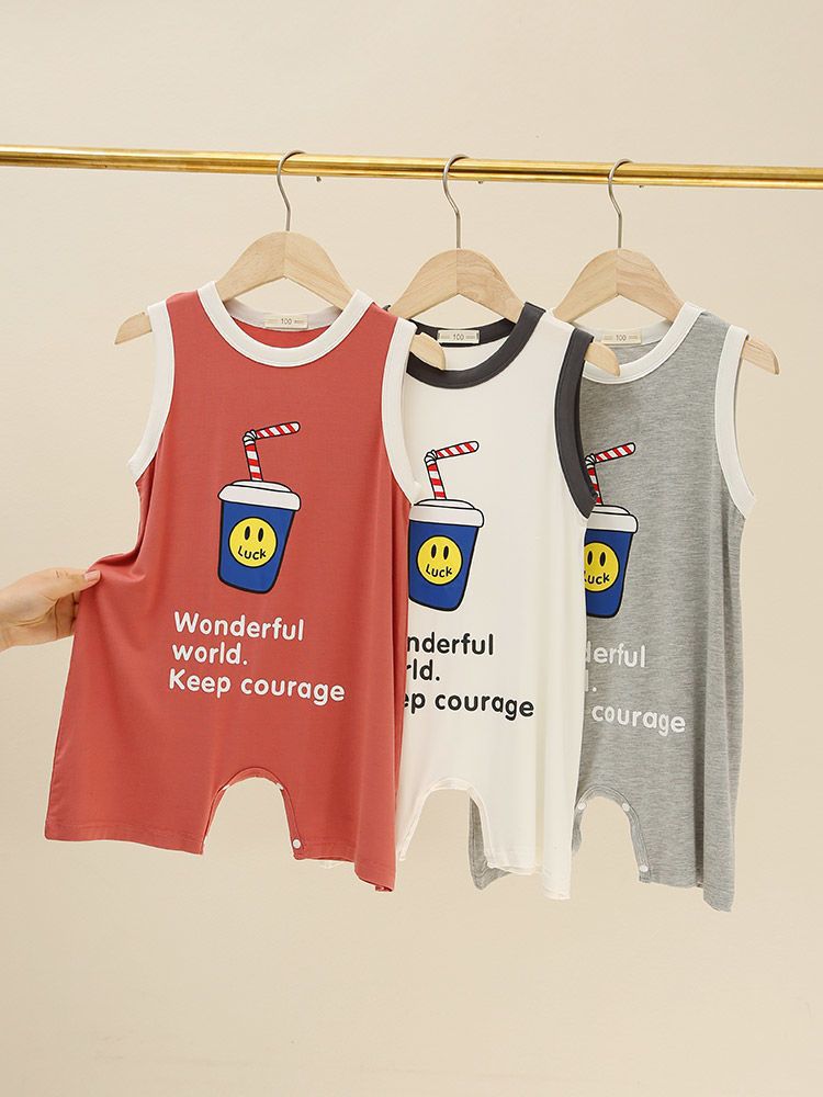 Детские пижамы из модального хлопка, летние, тонкие, для мальчиков и девочек