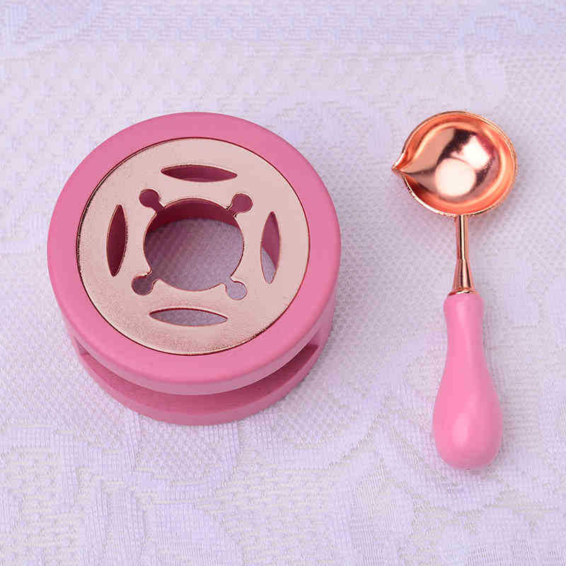 Lacquer Seal Head Seal Head Head Wax Grain Melting Furnace Backing Plate Handle Candle Envelope Sealing Copper Head Pattern Ang Seal Floating