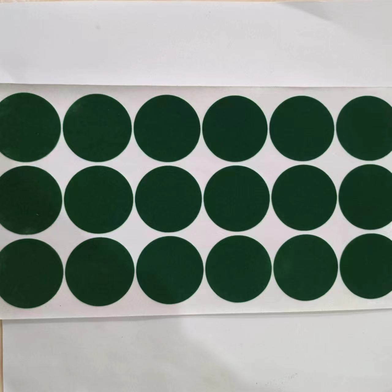Round self-adhesive flannel mat non-slip mute non-woven fabric crafts accessories felt flocking square protection mat