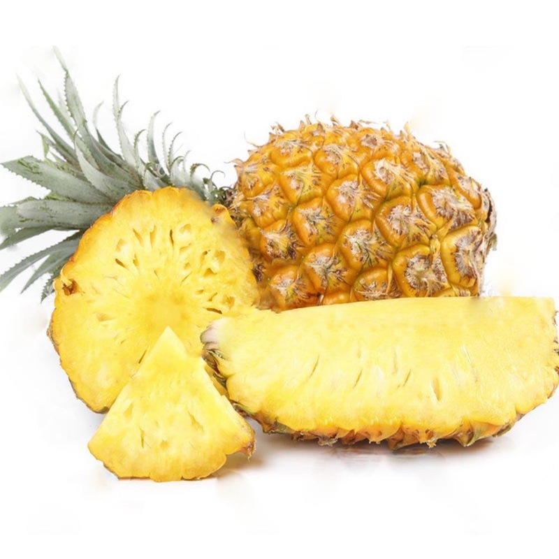 Ананас Хайнань Юньнань золотой алмаз ананас свежий фрукт сезон 2.50кг происхождение прямые волосы почтовый ананас одно поколение