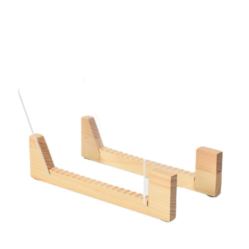 Spot Wooden Record Rack Base Multi-Functional Desktop Album Photo Album Stand Solid Wood Vinyl Cd Record Display Stand