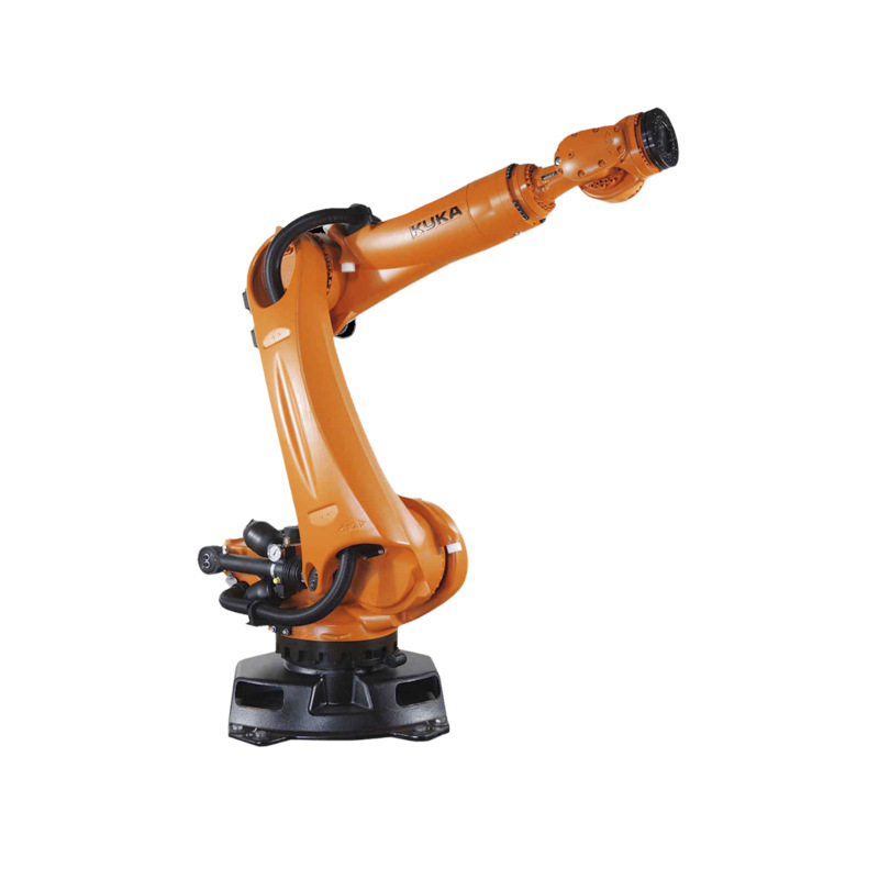 Used Kuka Six-Axis Robot with Load of 150kg and Arm Span of 2.7m for Handling and Palletizing Industrial Robot Arm