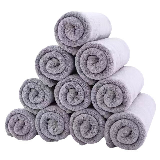 Factory Direct Sales Barber Shop Beauty Salon Special Towel Absorbs Water, Quickly Dries and Does Not Shed Hair Salon Turban Customized Logo