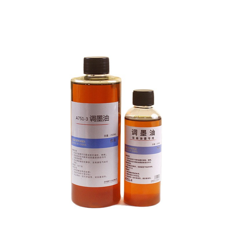Printmaking Ink Uses Ink Thinner and Toner, Ink Cleaner, Printmaking Medium, Odorless Diluent and Blending Agent