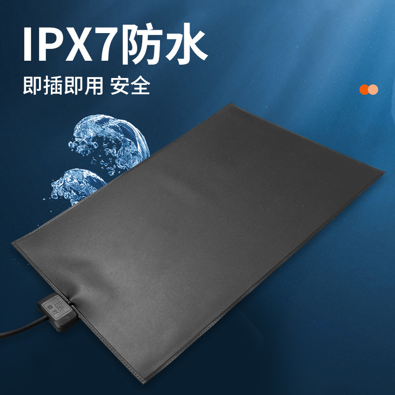 Warmth Temperature Control Pet Heating Pad Reptile Pet Heating Pad Anti-Leakage Waterproof Turtle Fish Tank Insulation Amazon