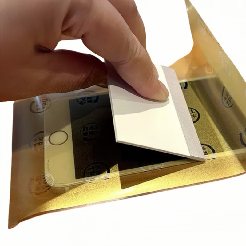 Mobile Phone HD Watch Tempered Film Toughened Film Scraper Film Accessories Paper Scraper Screen Auxiliary Tool Needle Three Cloth