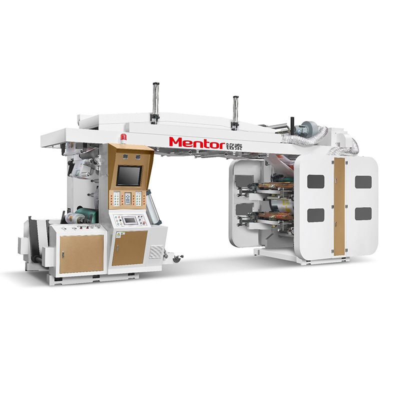 Six-color plastic film food bag high-speed satellite letterpress printing machine laminated flexo letterpress printing machine