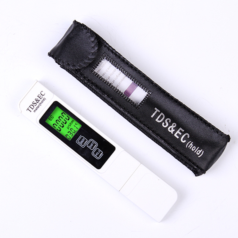 Shuangyang Factory Wholesale Water Quality Analyzer Conductivity Thermometer Cross-border Special for TDS & EC Testing Pen with Backlight