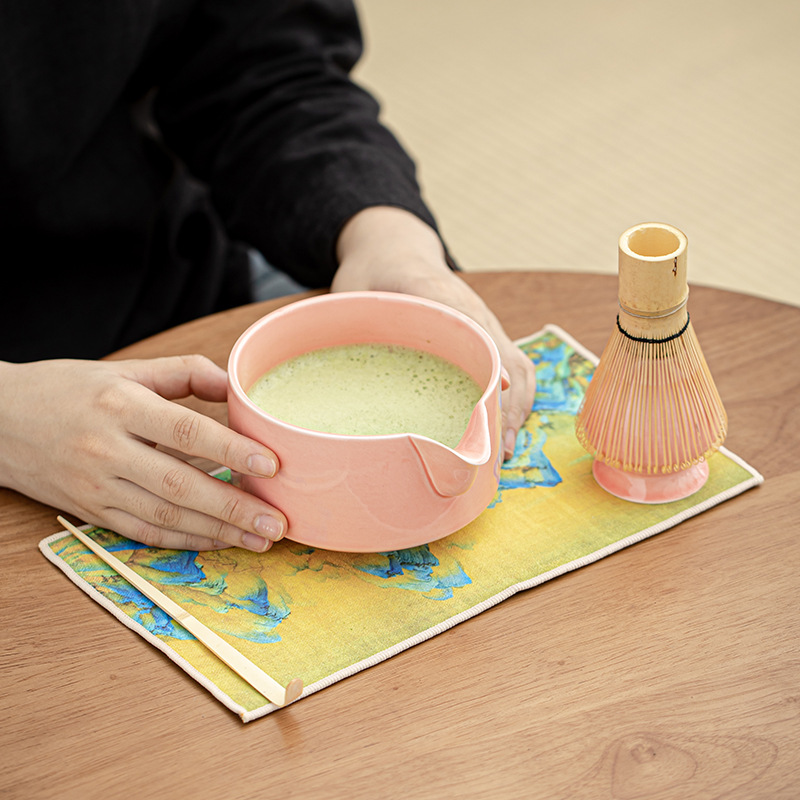 Cross-border Japanese-style Matcha Tea Ceremony Baibenli Tea Li Tea Bowl Household Complete Song Dynasty Tea Ceremony Tea suit
