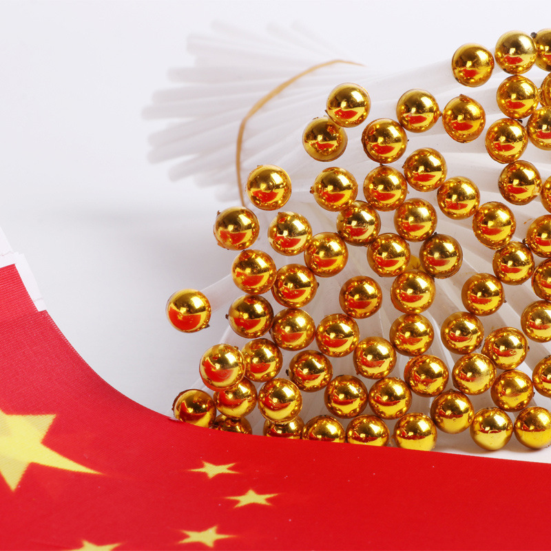 Chinese Flag Five-Star Red Flag Hand-Held Hand-Waving Flag with Pole Small Flag Small Red Flag National Flag Manufacturer Wholesale