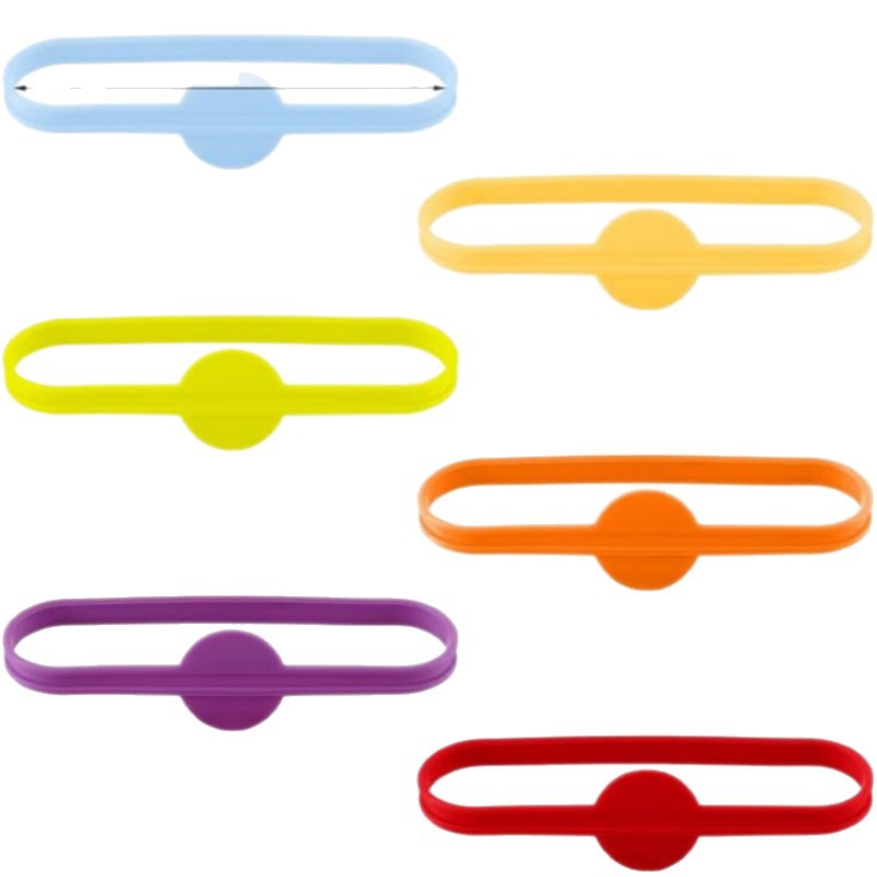 Creative glass cup label sticker cocktail glass note non-slip label anti-misplaced silicone beverage label wholesale