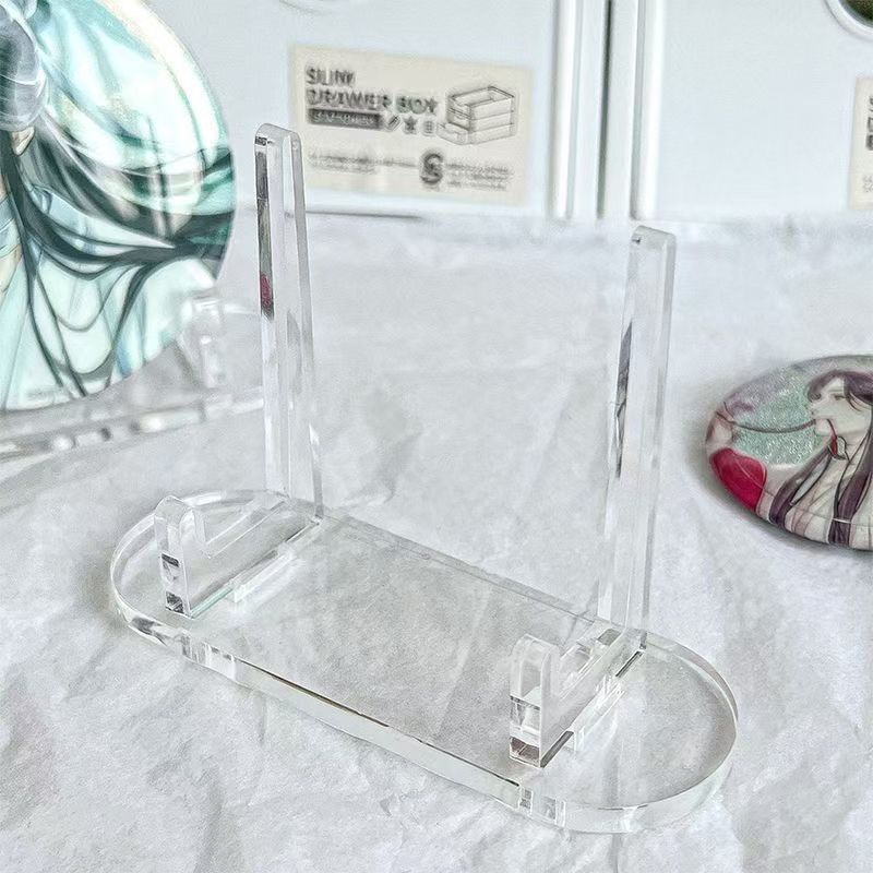 Card Frame Base Small Card Bracket Acrylic Storage Desktop Display Stand Universal Gu Mei Yum Display