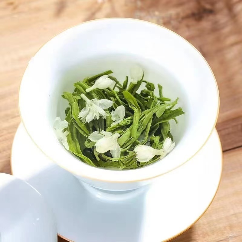 Authentic Guangxi Jasmine Tea 2025 New Tea Luzhou-flavor Bubble-resistant Herbal Tea Canned in Bag