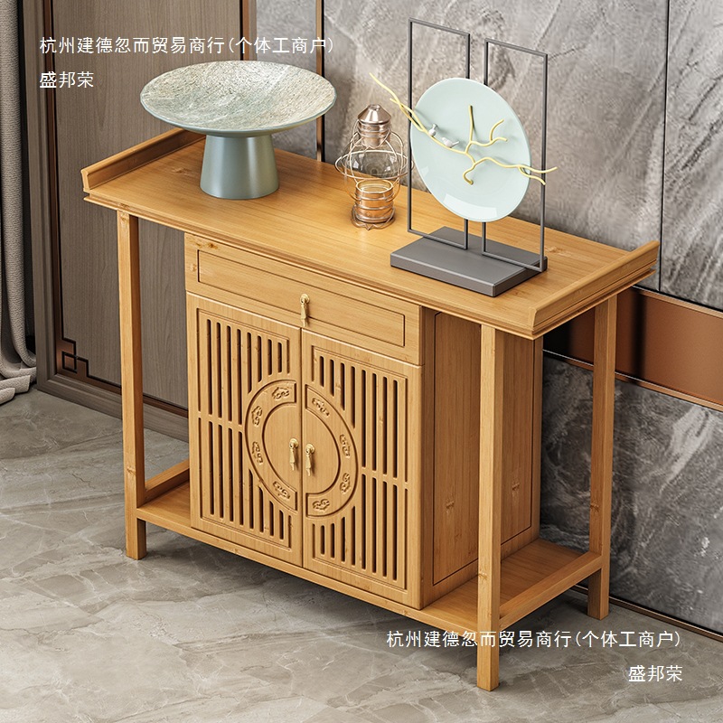 A12 New Chinese-Style Altar Cabinet, Incense Table, Foyer Cabinet, Modern Living Room Buddhist Shrine, Home Living Room, Simple and Other