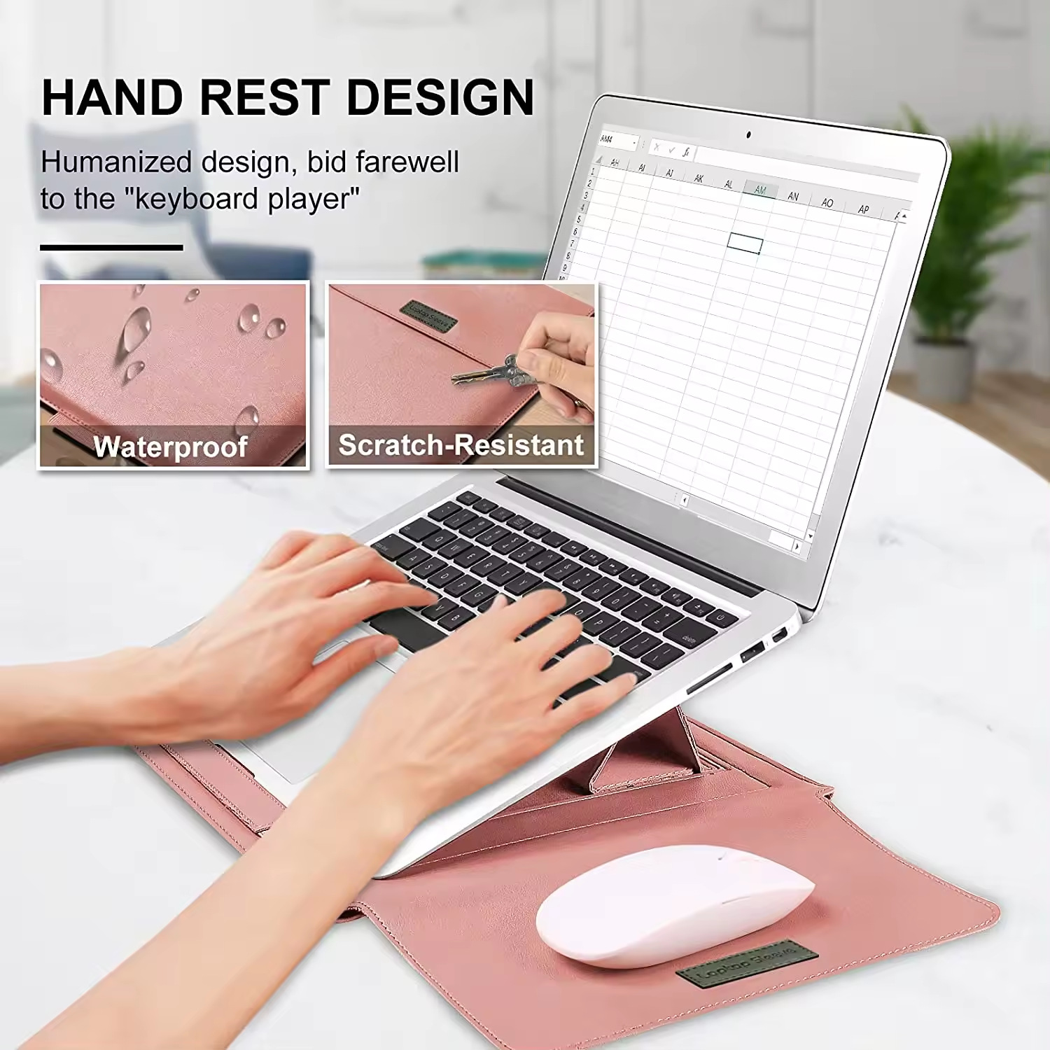 Laptop Stand Protective Cover 14inch Ultra-Thin Computer Bag 13.3inch 16.1inch MacBook Stand Liner Bag