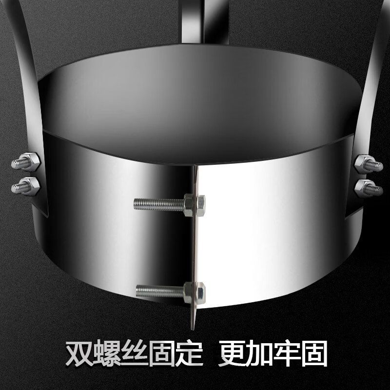 304 Stainless Steel Exhaust Pipe Rain Cover Fireplace Smoke Pipe Barrel Cover Chimney Rain Cap Roof Windproof Smoke Exhaust Cap