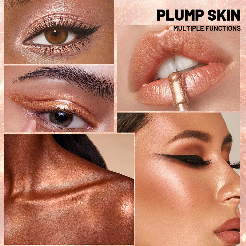 LACHAVA Amazon Multifunctional Liquid Blush Liquid Eye Shadow Brightening Lip Cheek Lip Gloss Highlight Fit