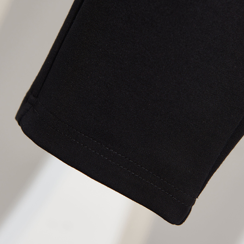 Autumn New chubby girl Super plus size solid color slimming extra large size extra large women's clothing pants female K6082