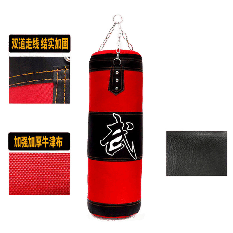Boxing Sandbag Hanging Hollow Sandbag for Adults and Children Taekwondo Martial Arts Fighting Training Equipment for Home Use