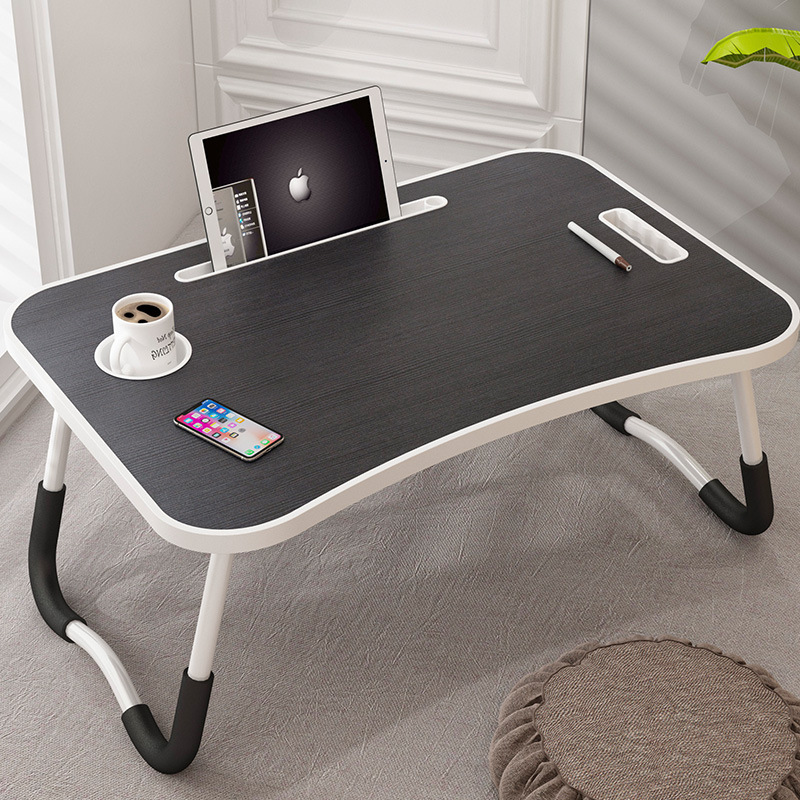 Source manufacturers injection molding integrated folding table handle computer desk bed small desk multifunctional bed folding table