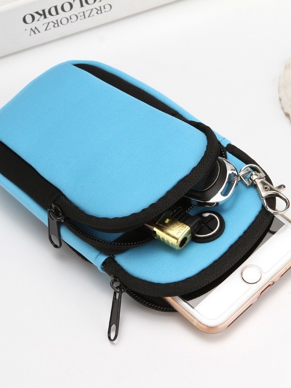 Cross-border Men's and Women's Outdoor Marathon Mobile Phone Arm Bag Portable Sports Bag Waterproof Running Gym Bag Mobile Phone Storage Bag