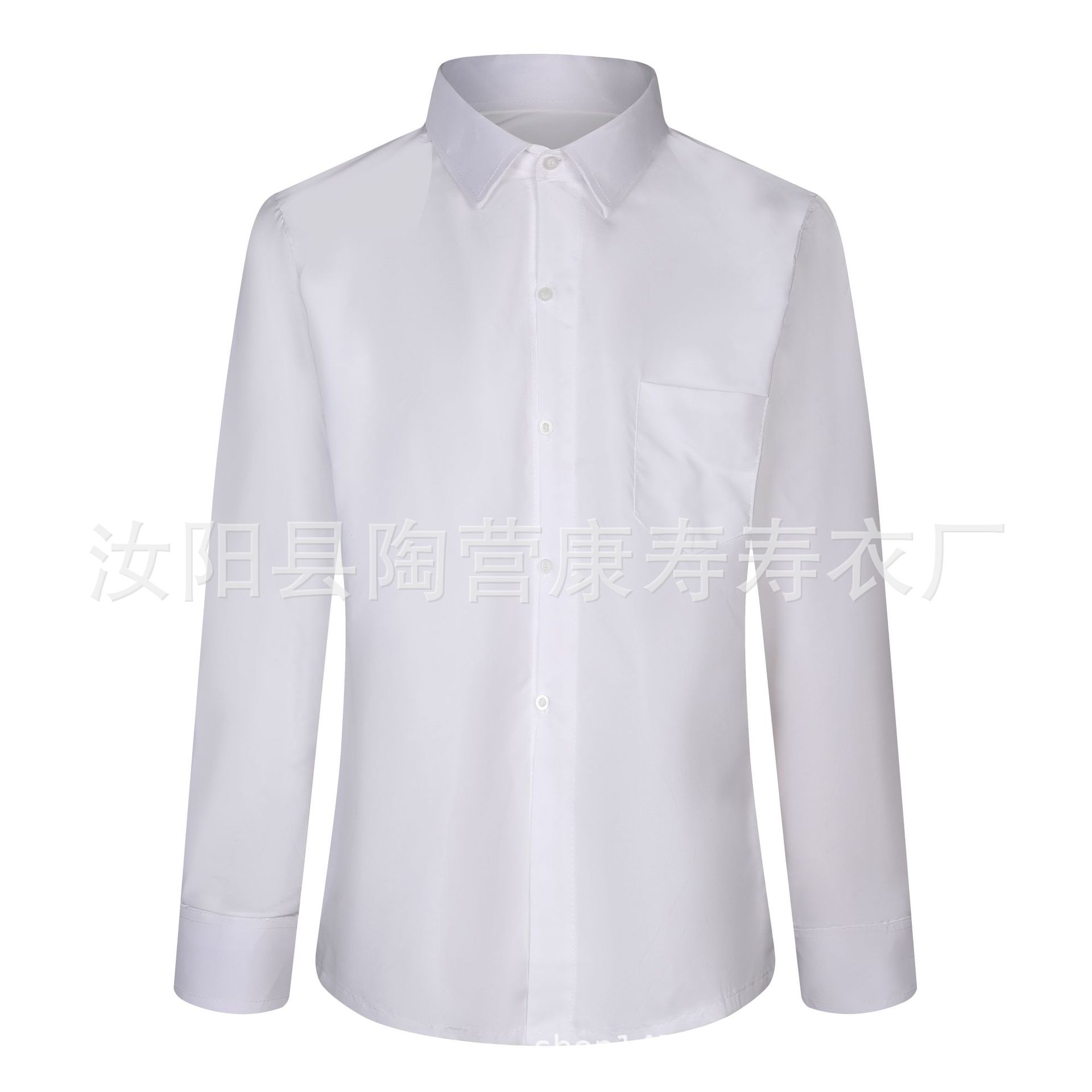 Xiaoshirt, Xiaoyi Shirt, White Clothes, Funeral White Coat, Disposable Xiaoyi White Coat, Double-Breasted Wholesale Funeral