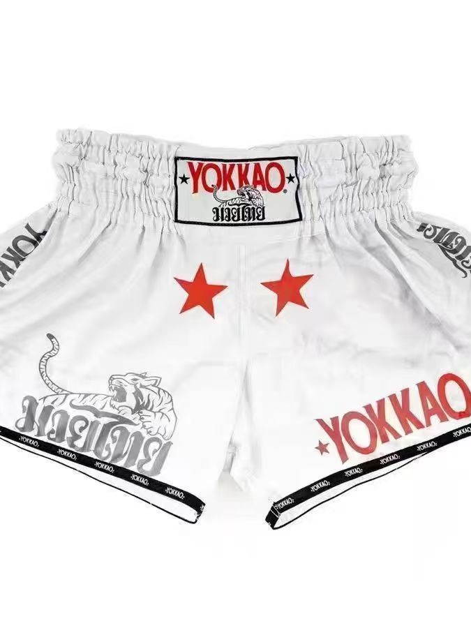 Muay Thai Shorts Free Fighting Training Pants Mma Sports Fitness Boxing Martial Arts Shorts Cross-Border