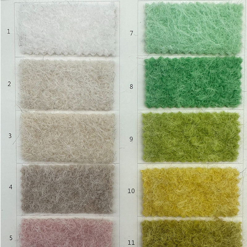 Popcorn 600g Woolen Material Two-Color New High-End Autumn and Winter Fashionable Men's and Women's Woolen Outwear Outwear Bag Fabric