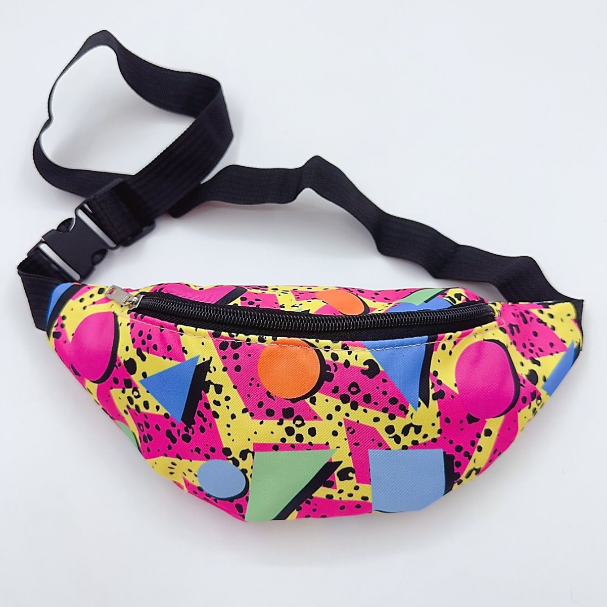 Popular Waist Bag Wholesale Large Capacity Fashionable Double Zipper Crossbody Mobile Phone Waist Bag Women's Men's Chest Bag