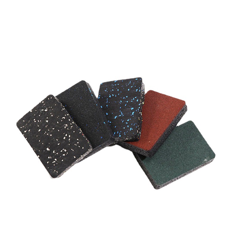 Gym Rubber Mat Indoor Composite Shock Absorbing Mat Strength Training Mat Coil Equipment Rubber Mat