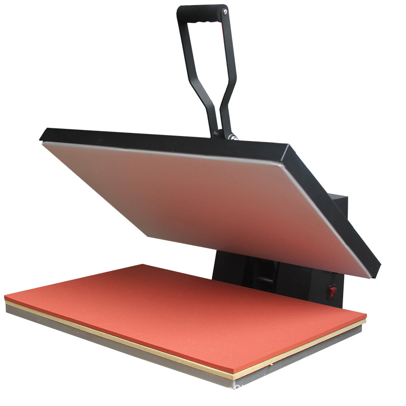 Thermal Transfer Heat Transfer Machine Press Iron 38*38 High Pressure Flat Printing Heat Transfer Machine Source Factory Logo Heat Press