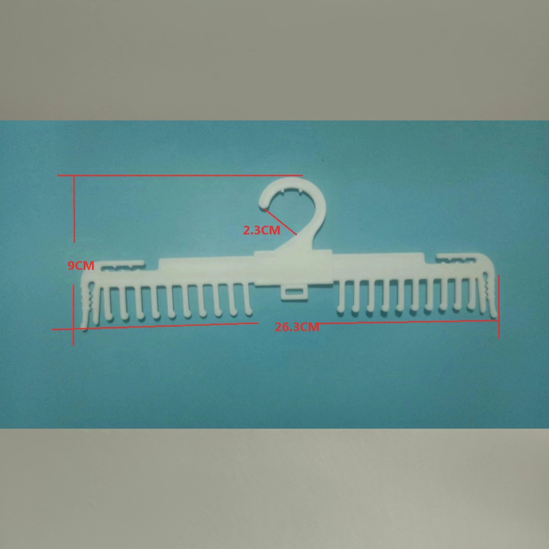 Прямые продажи фабрики увеличенный толстый зажим для нижнего белья в форме гребня для магазина одежды