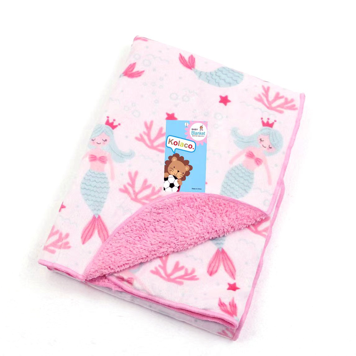 Roufei Baby Blanket Baby Blanket Double-layer Baby Blanket Short Plush Blanket