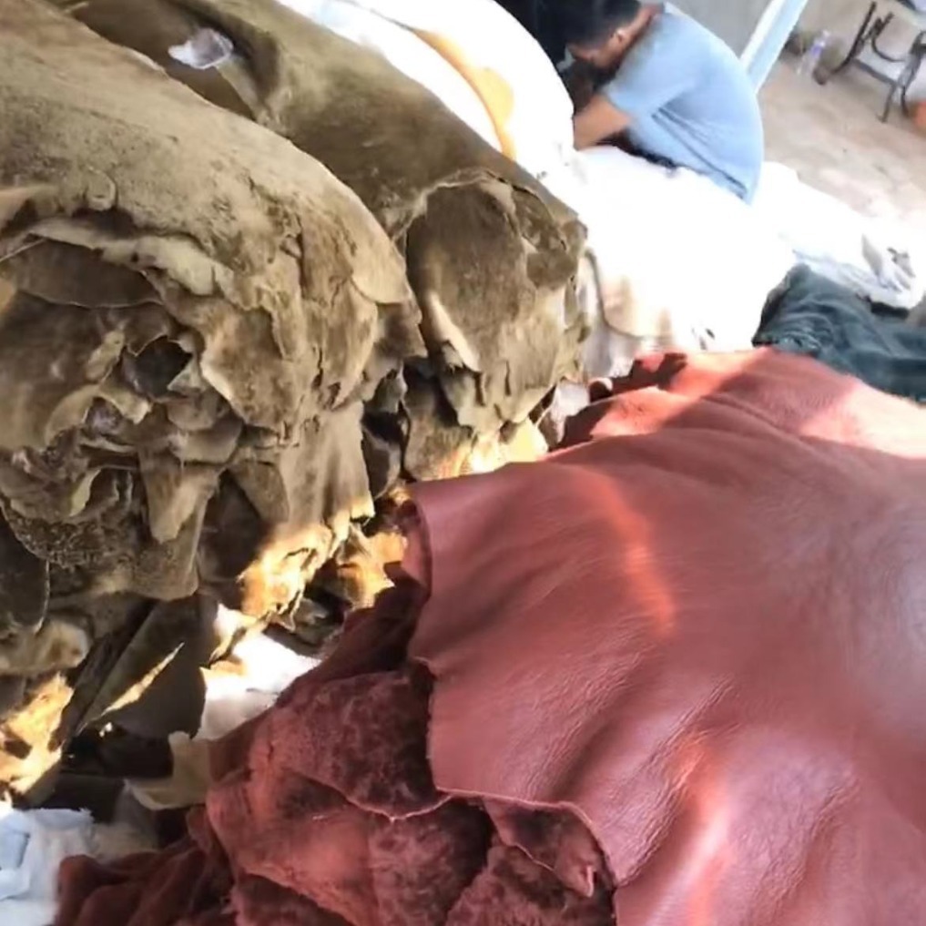 Winter Special Offer Genuine Wool Whole Goatskin Pure Goatskin Sheep Sheared Shoes with Fur Integrated Wool Lining Leather