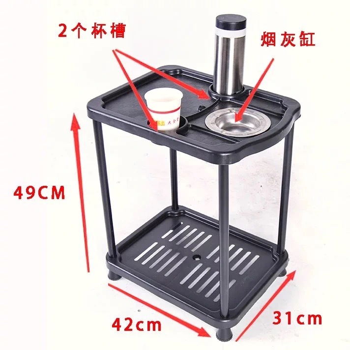 Mahjong machine coffee table ashtray table side coffee table