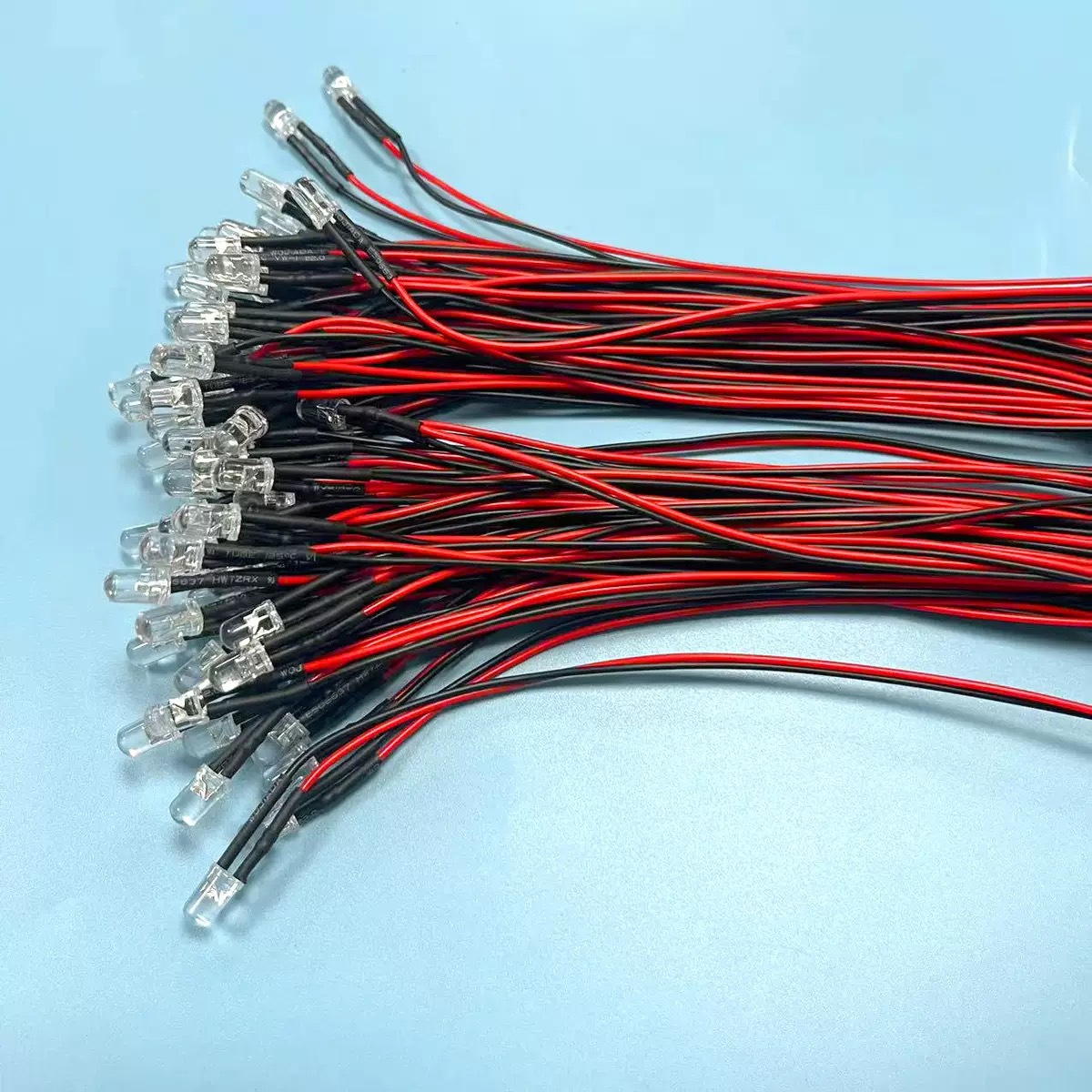 3/5/8/10mm with wire indicator with terminal 3-24v LED processing terminal wire LED lamp bead