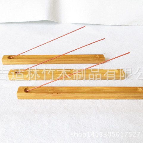 Source Wholesale Bamboo Incense Stick Incense Base Bamboo Incense Insert Furnace with Printed Logo