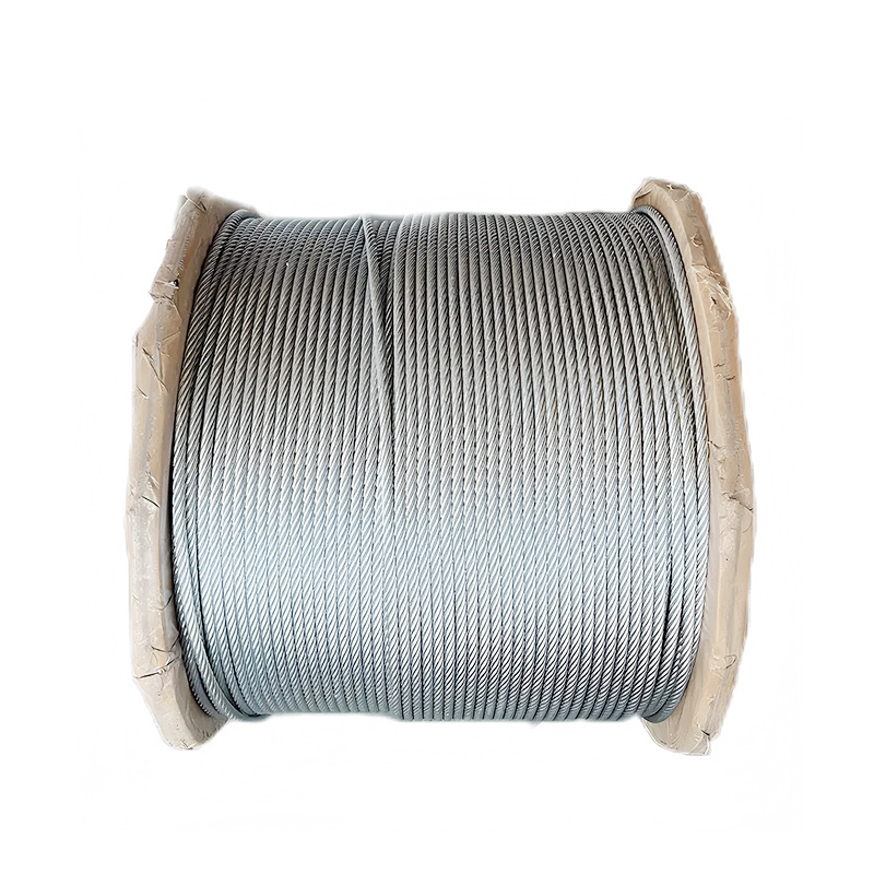 Carbon Steel Galvanized Wire Rope, Hot-Dip Galvanized, Electrically Galvanized, Smooth Surface, Oil-Coated, Various Specifications, Various Diameters