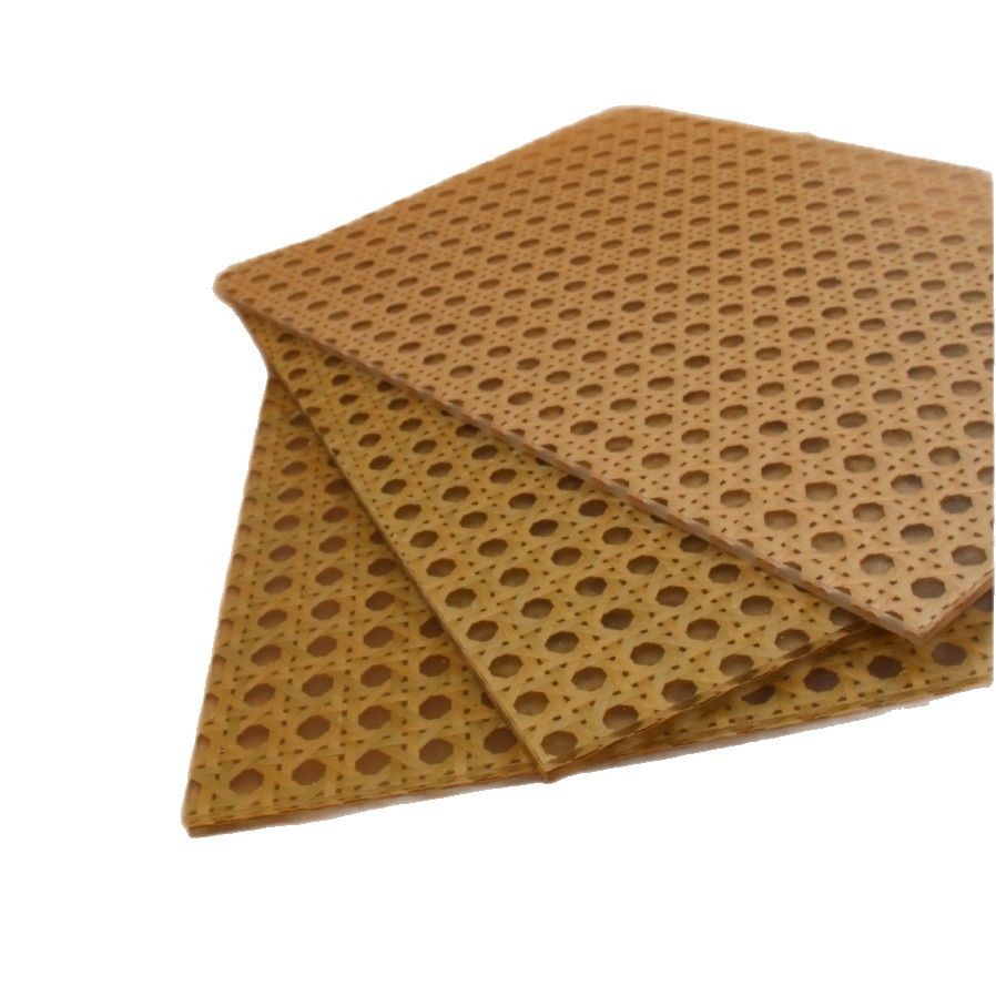 Bamboo Woven Grid Partitions, Interior Decoration Background Wall Panels, Acrylic Organic Glass Panels, Interior Light-Transmitting Partitions