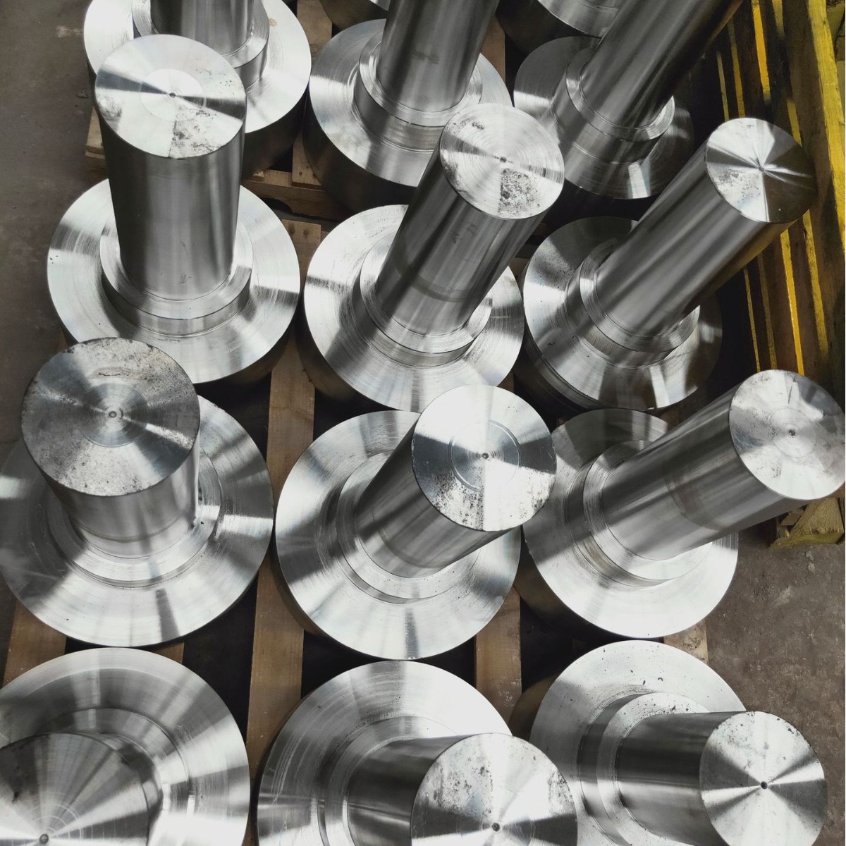 Customized Roller Shaft Stainless Steel Large Printing Machine Paper Equipment Accessories Textile Printing and Dyeing 20Crnimo Roller Shaft