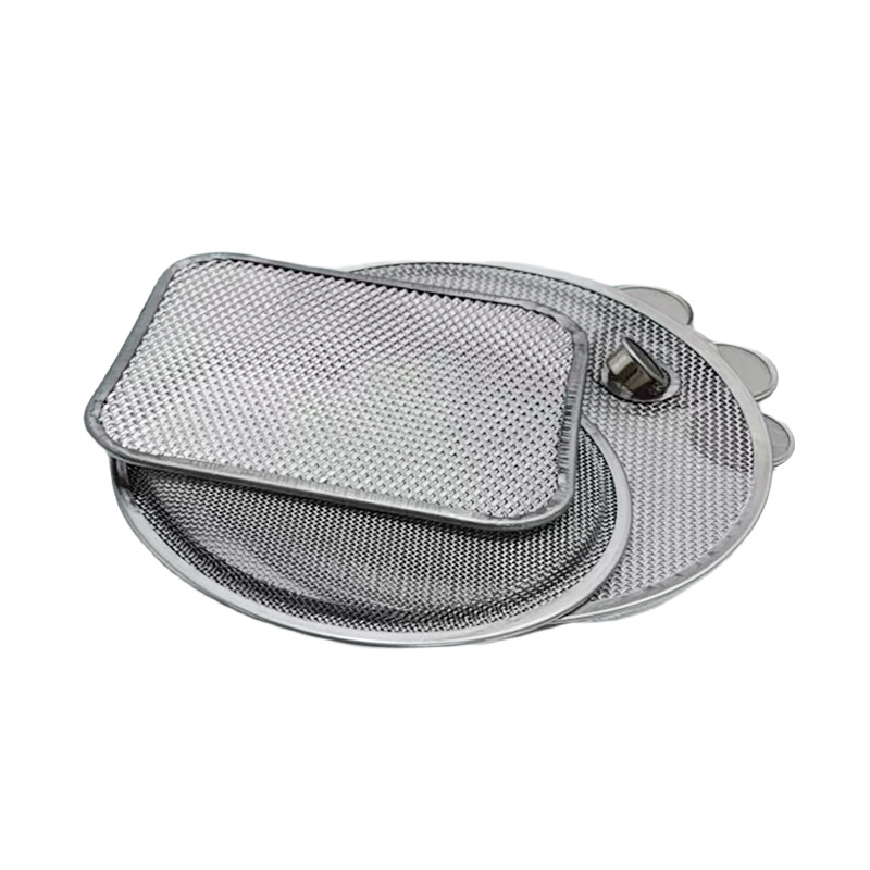 Customized Edge-Wrapped Filter Mesh, Deep Processing Mesh 304 Round Edge-Wrapped Filter Mesh, Coffee Machine Filter Mesh