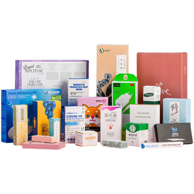 Color Box Packaging Carton Custom White Card Color Box Corrugated Box Aircraft Drawer Packaging Box Food Industry Packaging Box