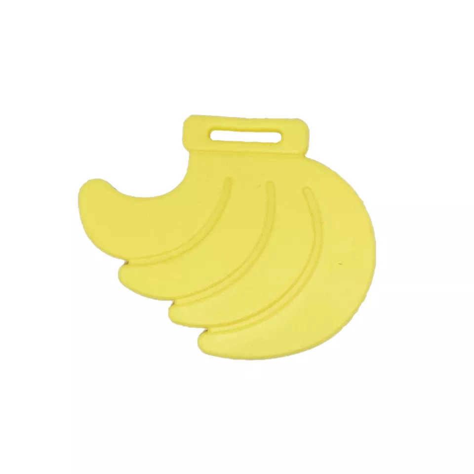 Пластиковые игрушечные аксессуары, 63 мм, банан, круглое кольцо для детских игрушек