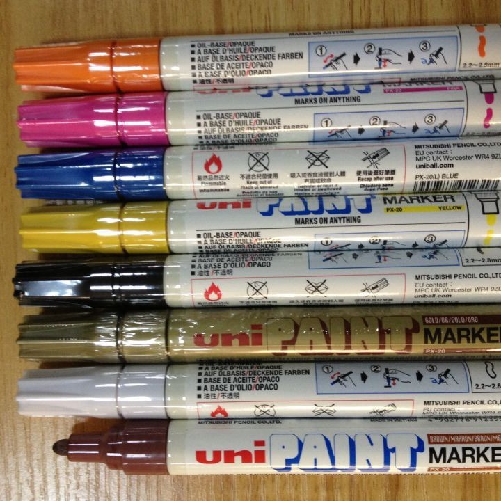 Импортированный японский маркер Mitsubishi PX-20