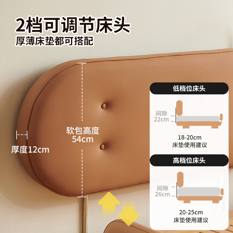 Winter Bear Small Apartment Children's Bed Boys and Girls Double Bed 1.5 Meters Simple Guards All Solid Wood Children's Bedroom Bed