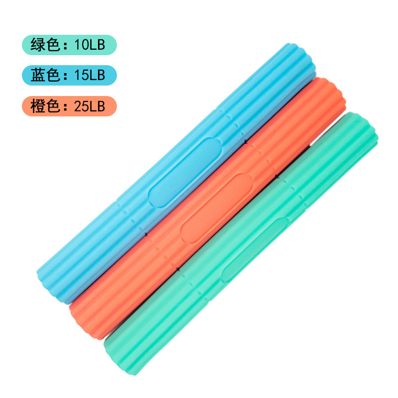 Cross-border yoga stick TPE massage stick outdoor sports fitness torque stick rehabilitation indoor elastic training stick wholesale
