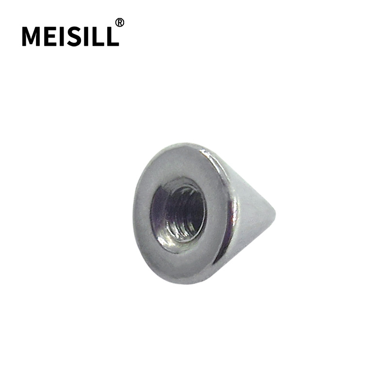 Meier Stainless Steel Inner Tooth Point Piercing Jewelry Accessories Internal Thread Pointed Cone Devil Pointed Eyebrow Nail Lip Nail Matching Piece