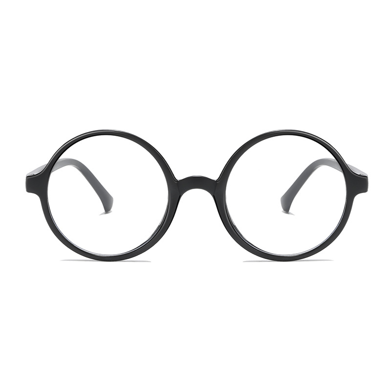 New Fashionable Kidsren's Glasses Frame Flat Mirror Boys and Girls Cute Round Korean Style Baby Decorative Photo Glasses