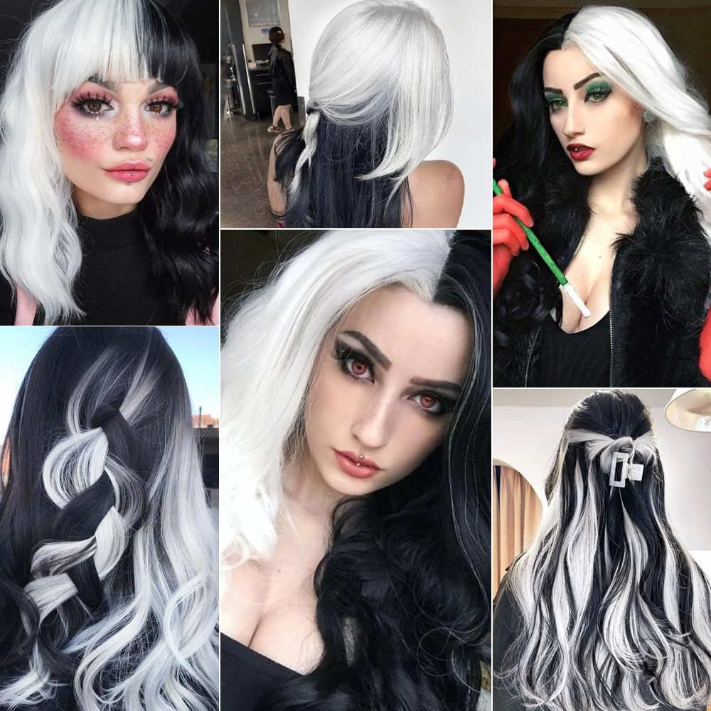 Spot second hair cross-border direct supply of chemical fiber color wig seamless hair clip hair hanging ear dye single piece